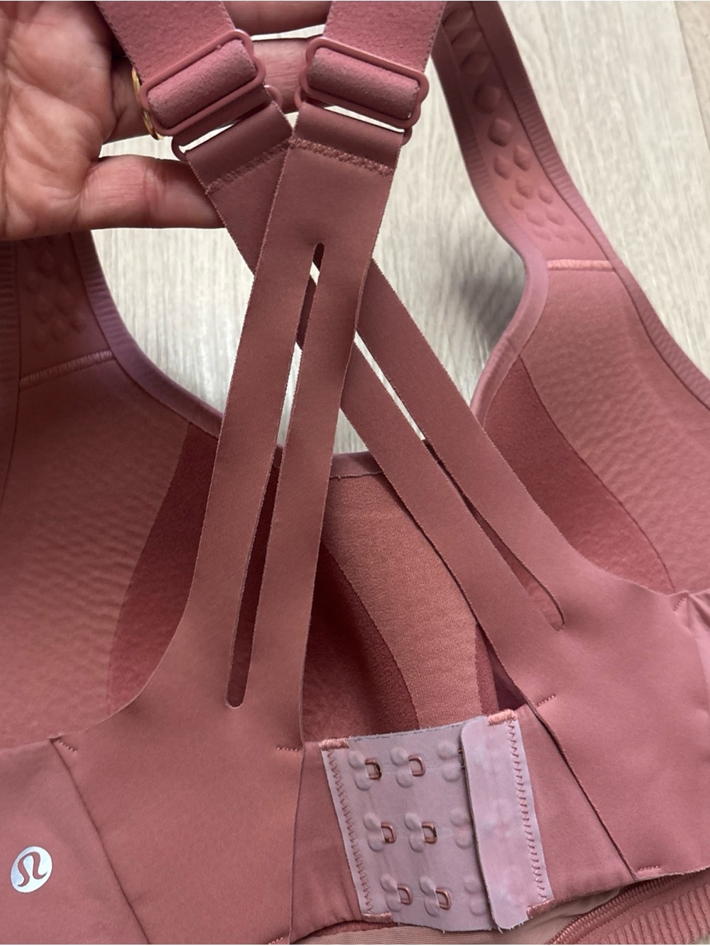 lululemon athletica Seamless Sport Bralette in Dusty Rose